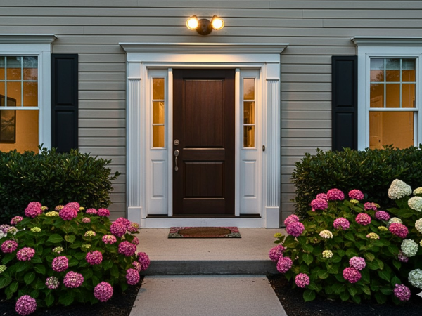 LED-Double Flood-Matte Black-20W 3000K