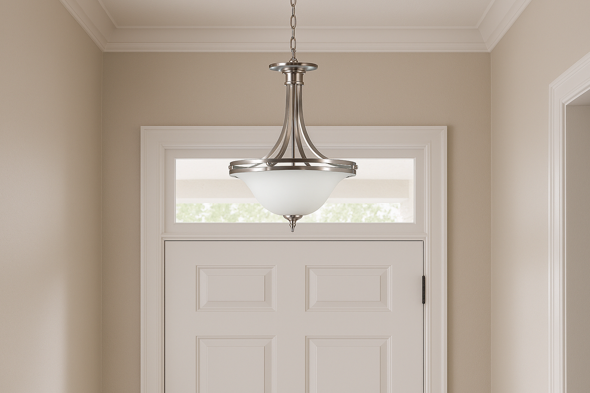Dallas Glass Bowl Fixture HF-145WH-NK