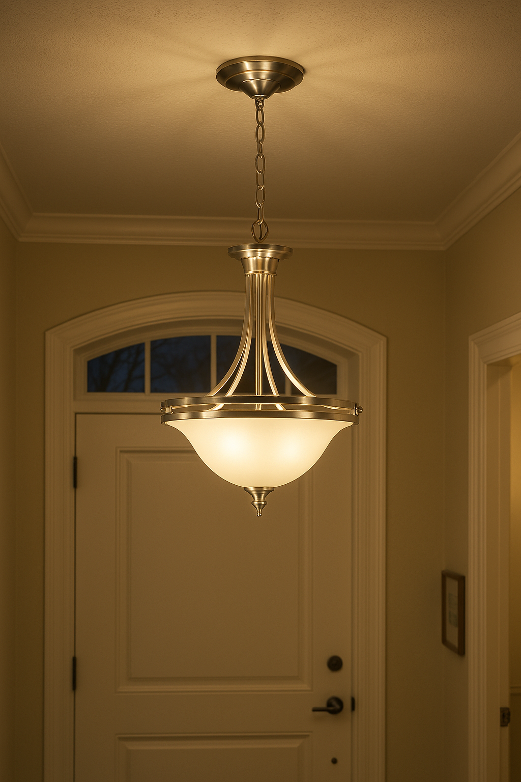 Dallas Glass Bowl Fixture HF-145WH-NK