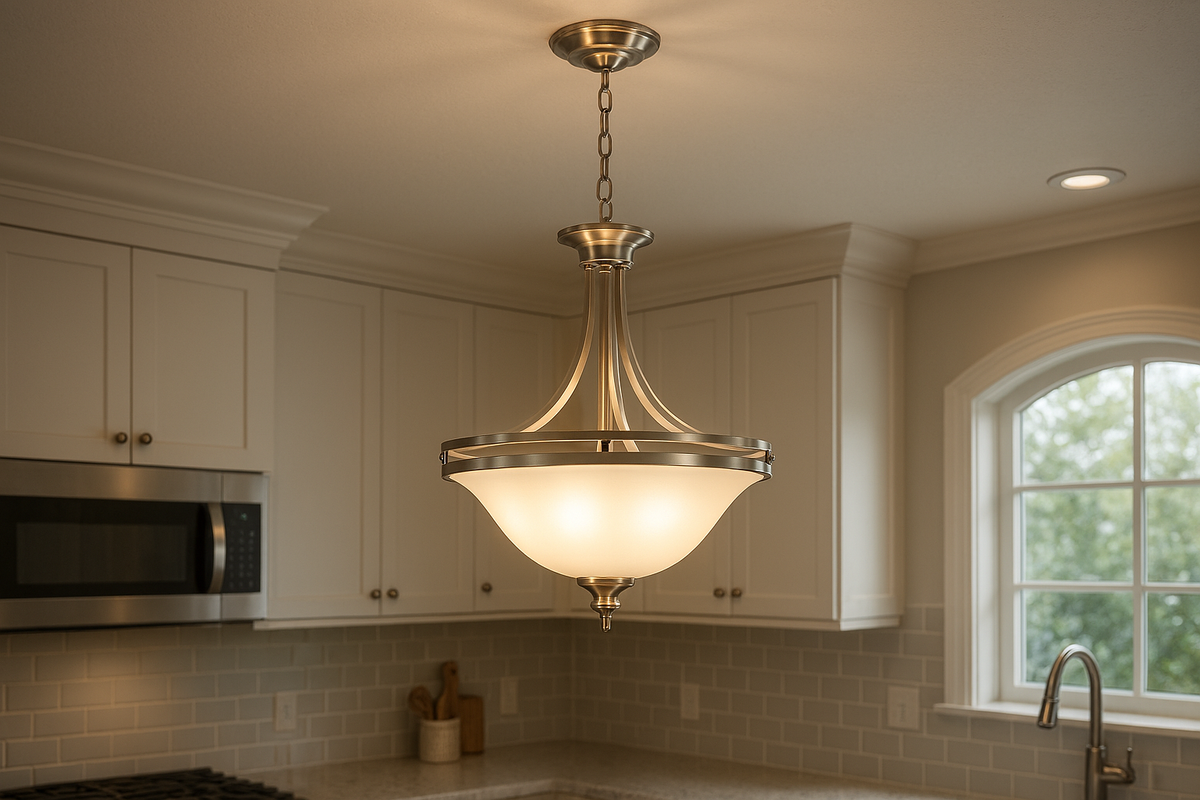 Dallas Glass Bowl Fixture HF-145WH-NK