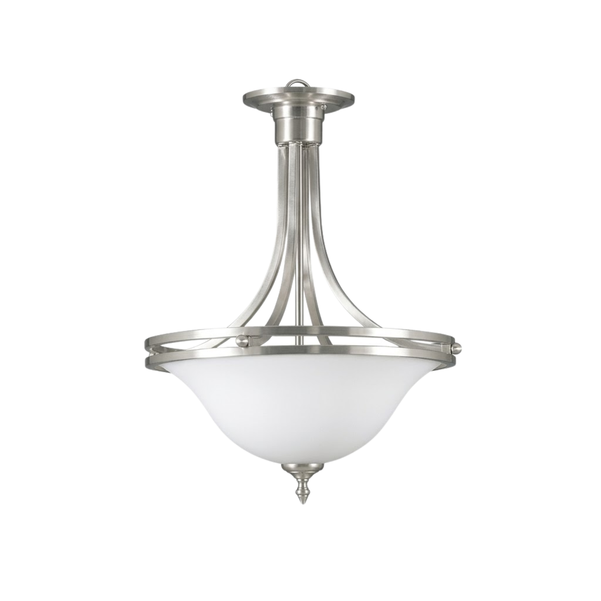 Dallas Glass Bowl Fixture HF-145WH-NK