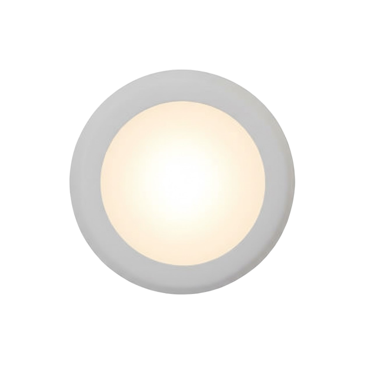 4" Low Profile Disc Light - WH Ceiling Mount Only