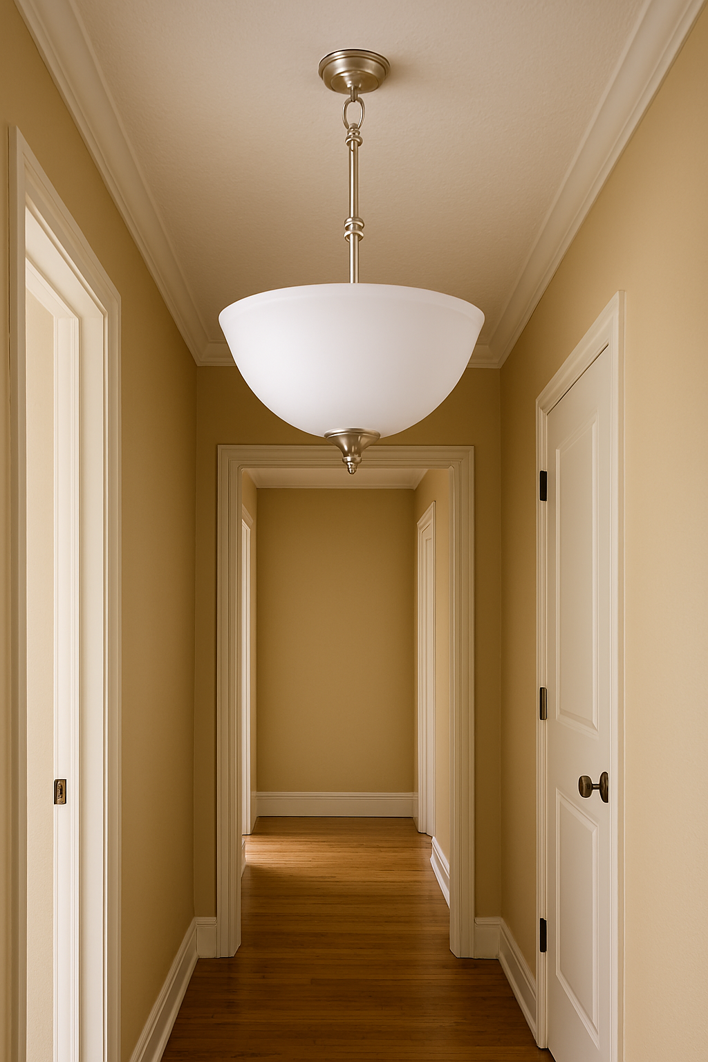 16 Inch Flush Bowl Pendant Farmhouse Hallway Ceiling Light Fixture #19329