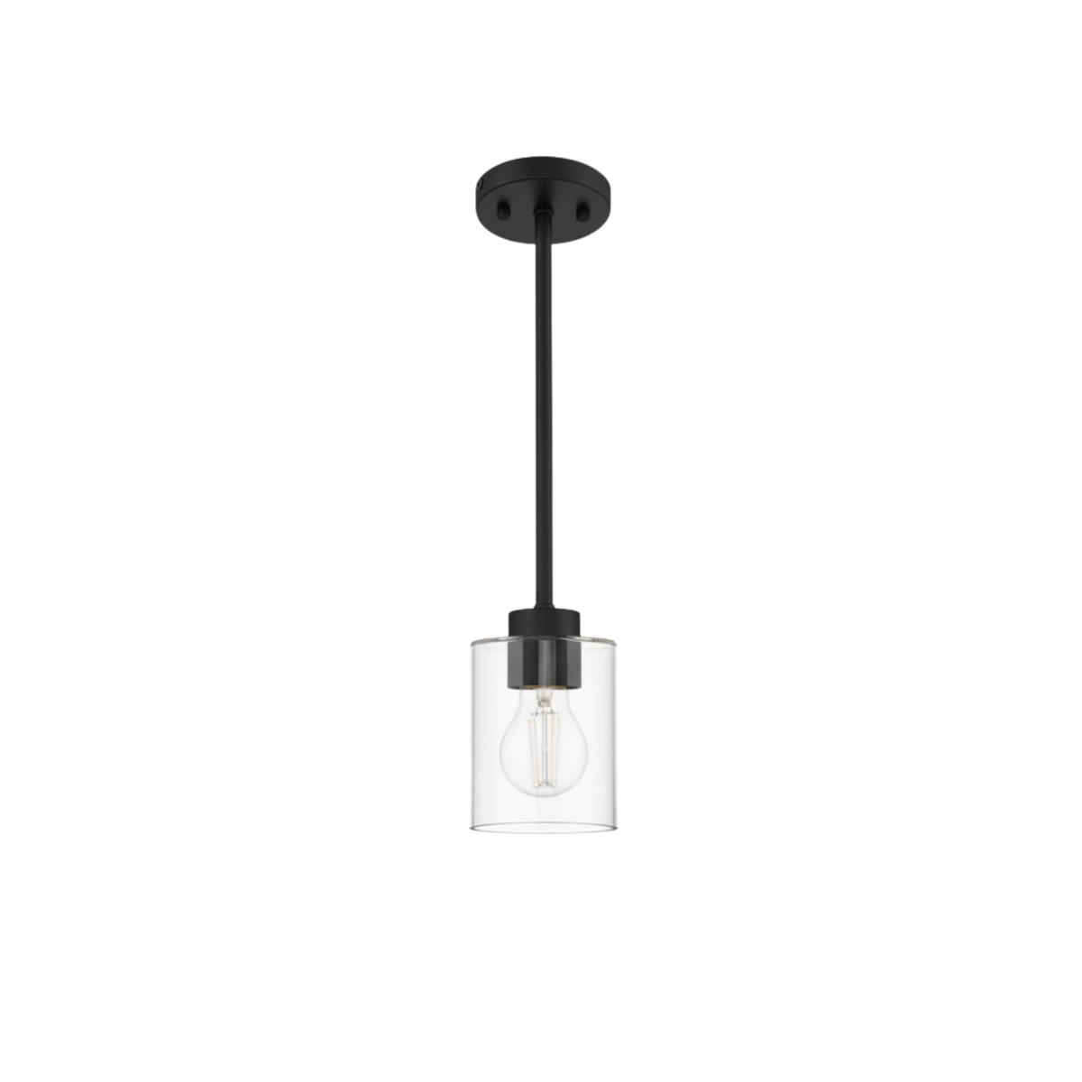 Mincio 1-Light Clear Glass Mini Pendant