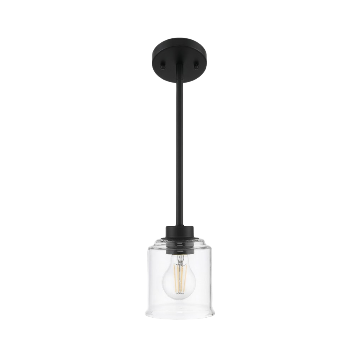 Acheron 1-Light Clear Glass Mini Pendant
