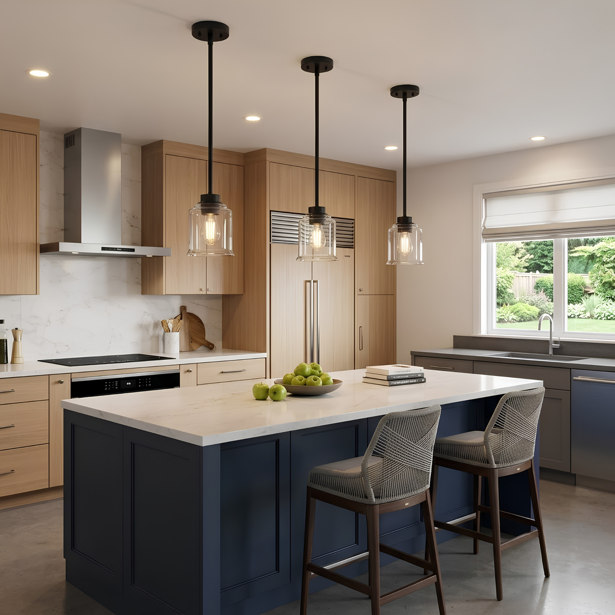 Acheron 1-Light Clear Glass Mini Pendant