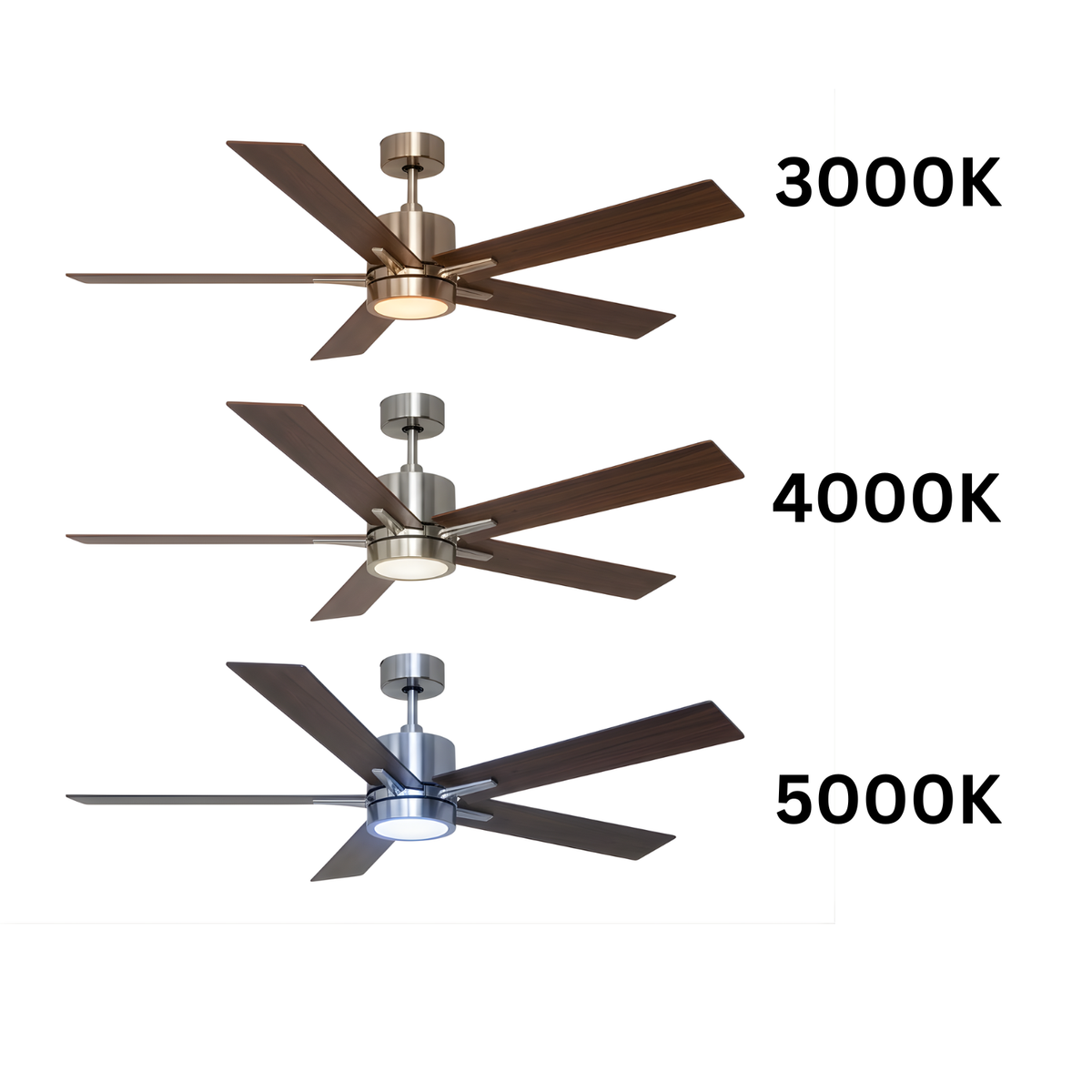 5-Blade 52" NK Metro Fan SV/WL Blades WC6 3K4K5K