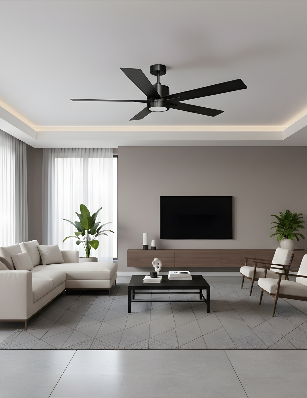 5-Blade 52" MB Metro Fan MB/WL Blades WC6 3K4K5K