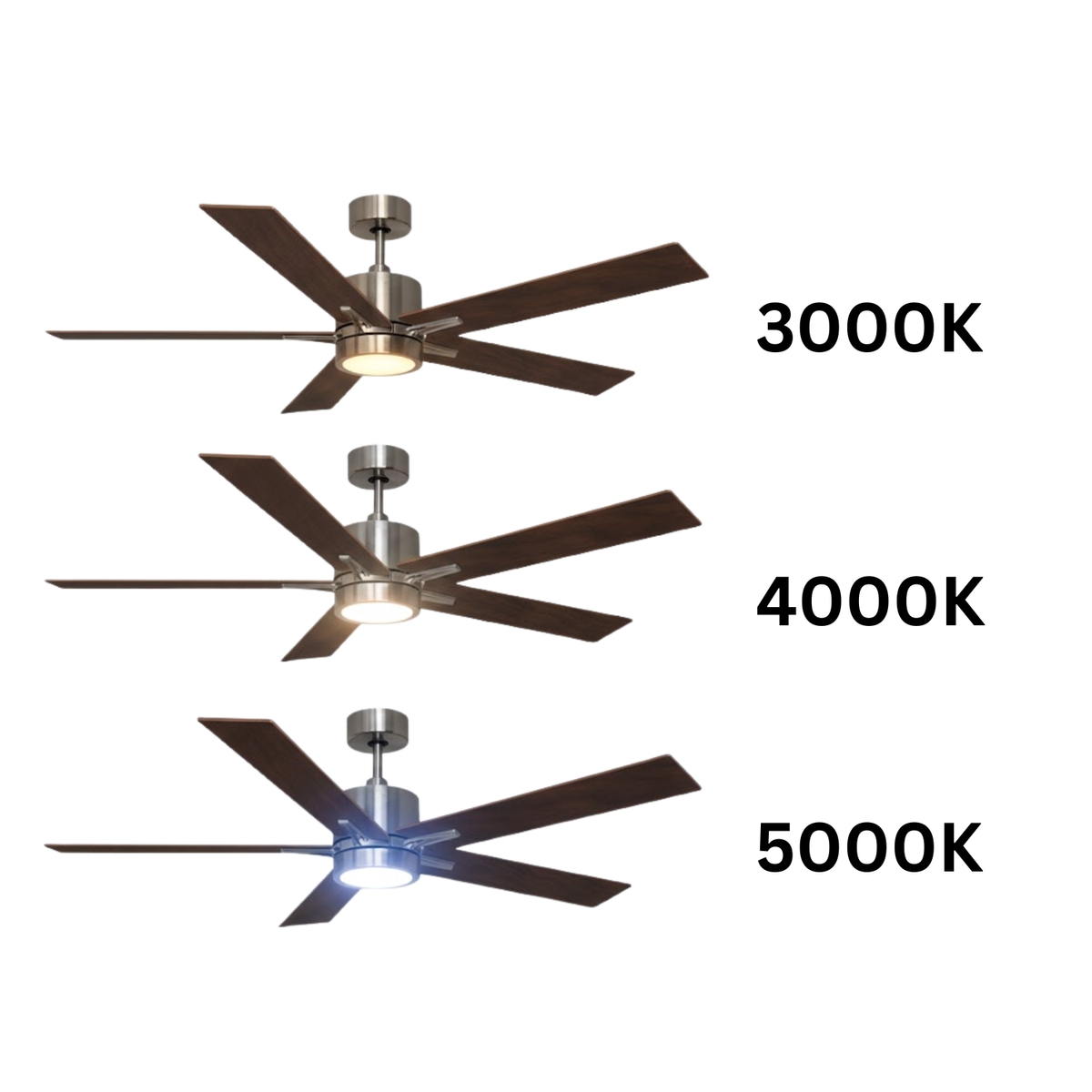 5-Blade 52" MB Metro Fan MB/WL Blades WC6 3K4K5K