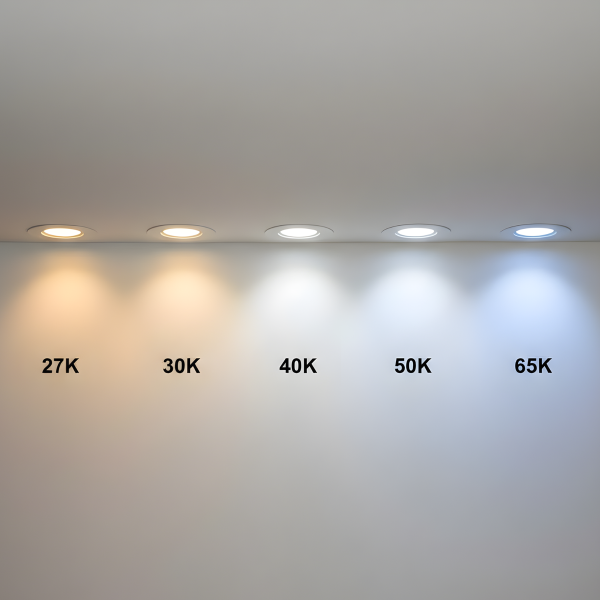 LED 5"-6" Ribbed Retrofit Trim - 27K,30K,40K,50K,65K
