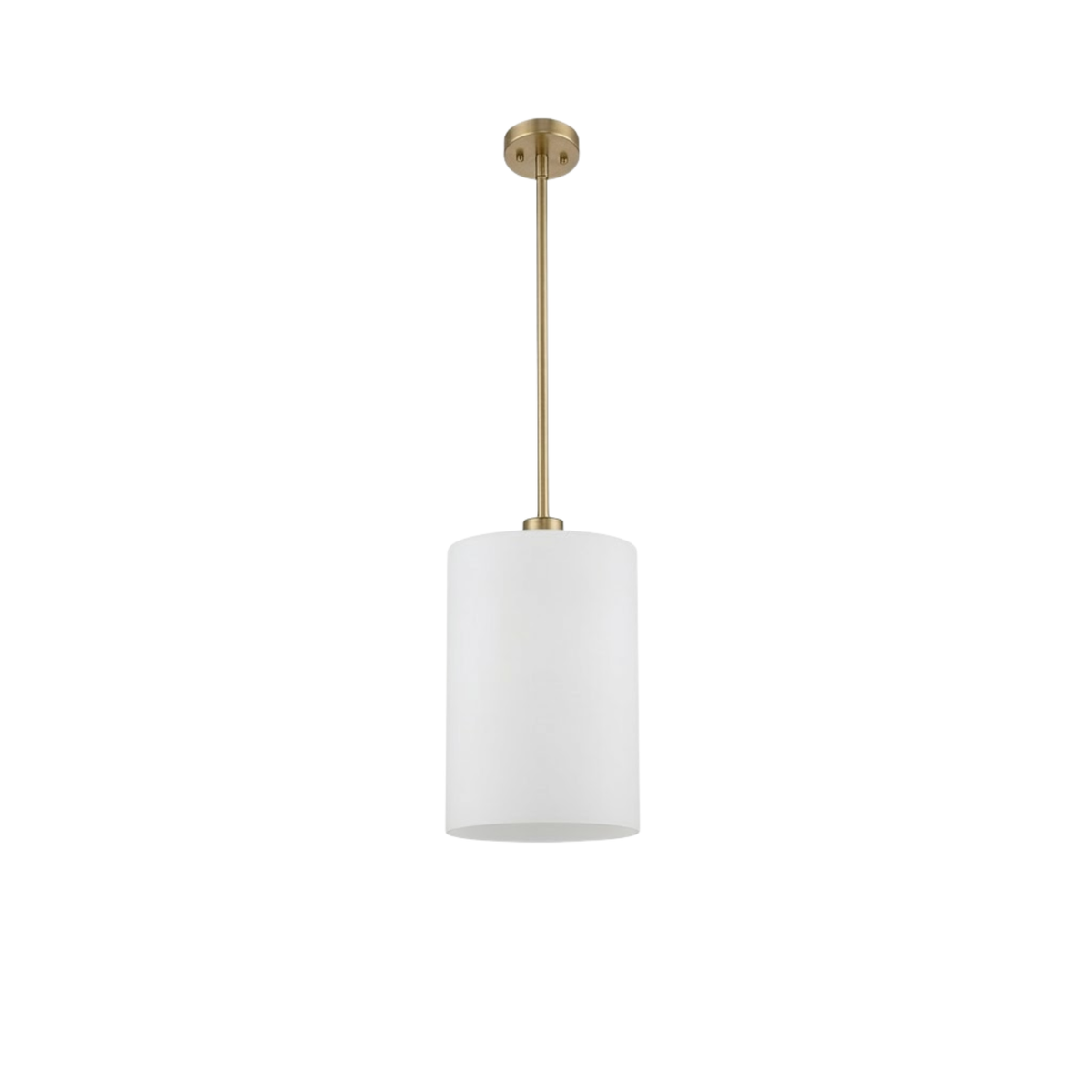 Minicio 1-Light 9" Opal Glass Pendant - BB
