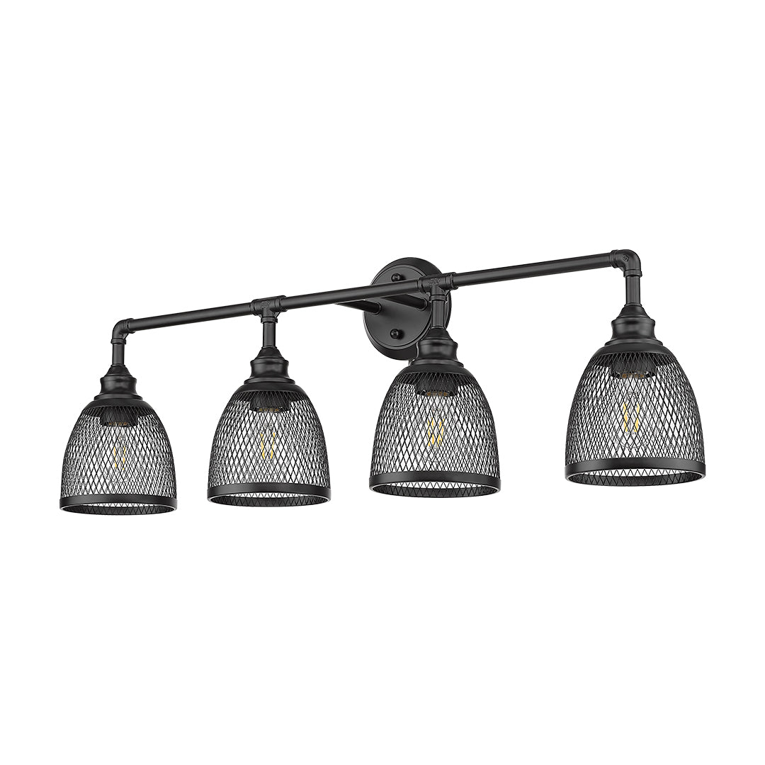Black bathroom vanity light fixtures - Vivio Lighting