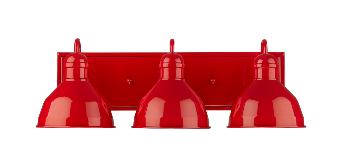 Vivio Gia 4-Light Vanity - Glossy Red