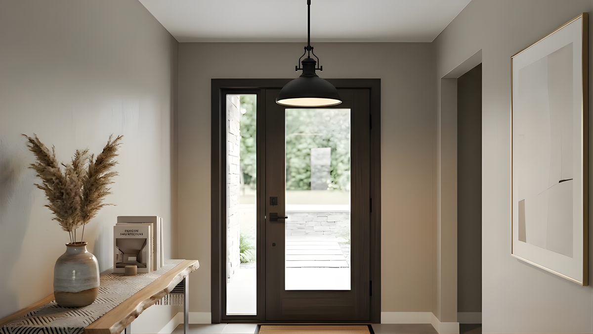 Vivio Alix 1-Light Large Metal Shade Pendant - Matte Black