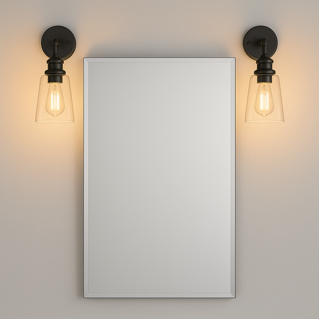 Vivio Milla 1-Light Sconce/Vanity - Matte Black
