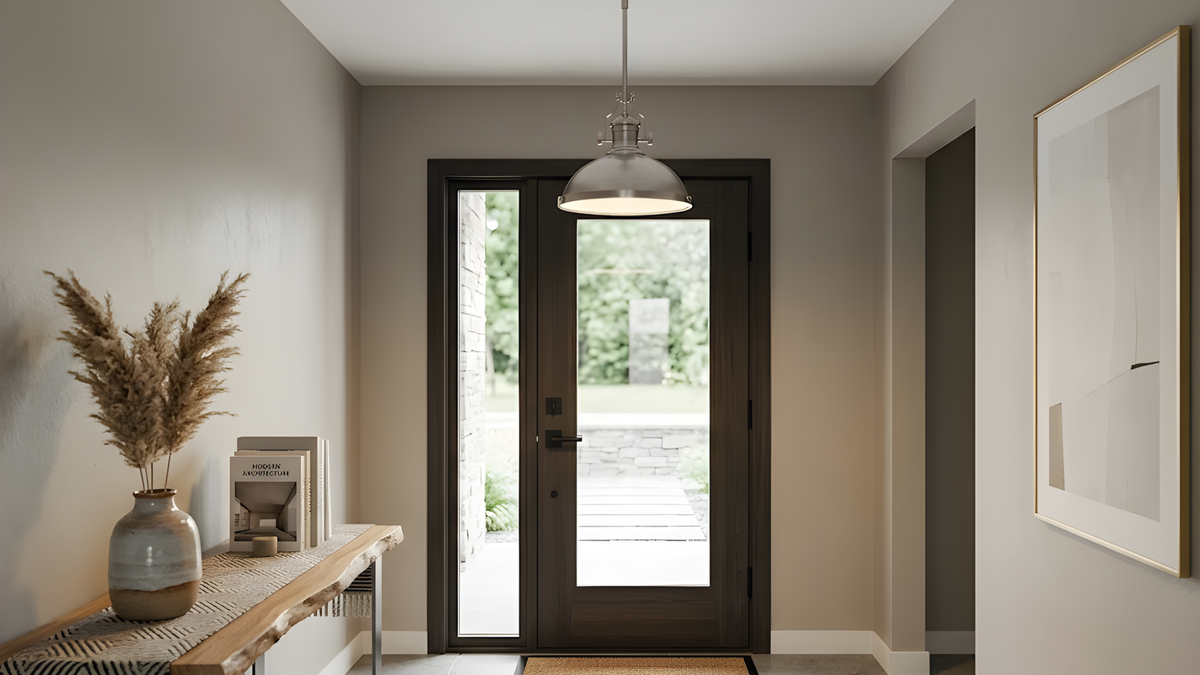 Vivio Alix 1-Light Large Metal Shade Pendant - Brushed Nickel
