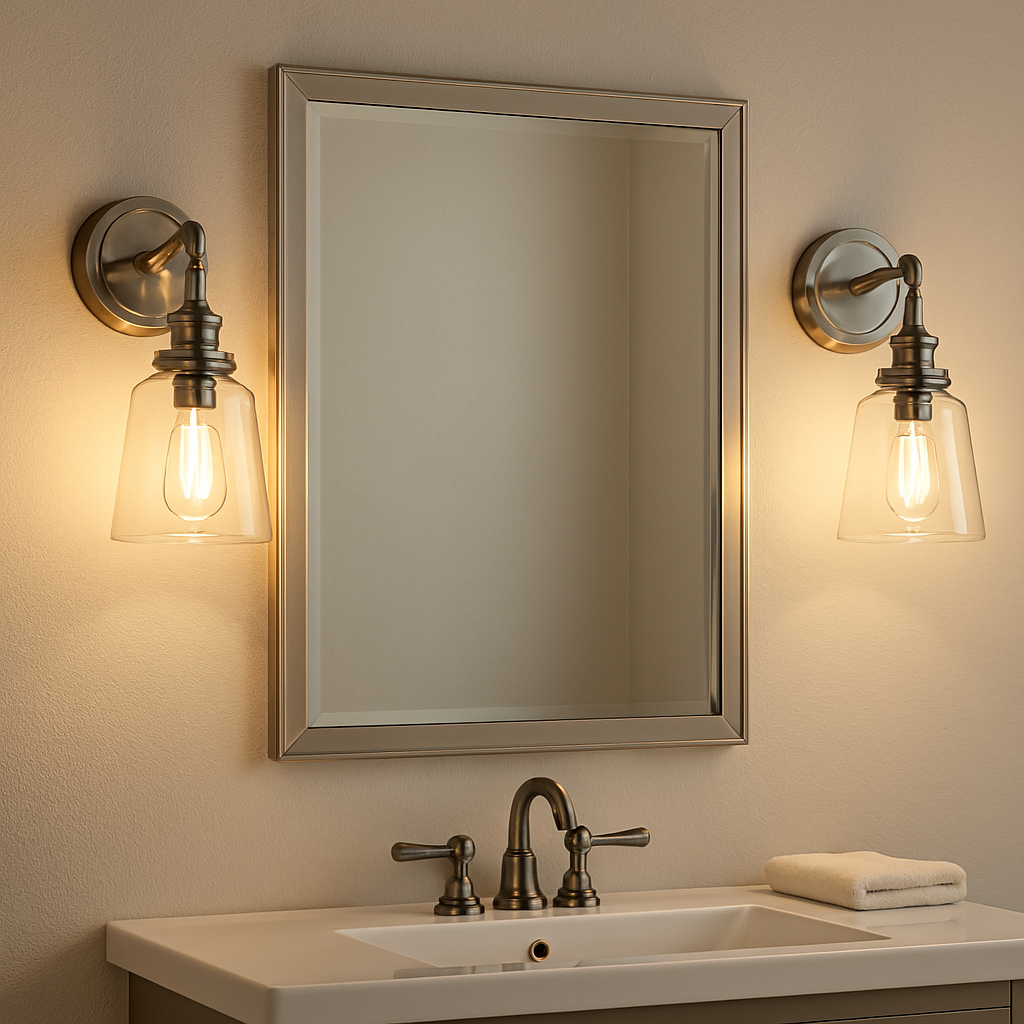 Vivio Milla 1-Light Sconce/Vanity - Brushed Nickel