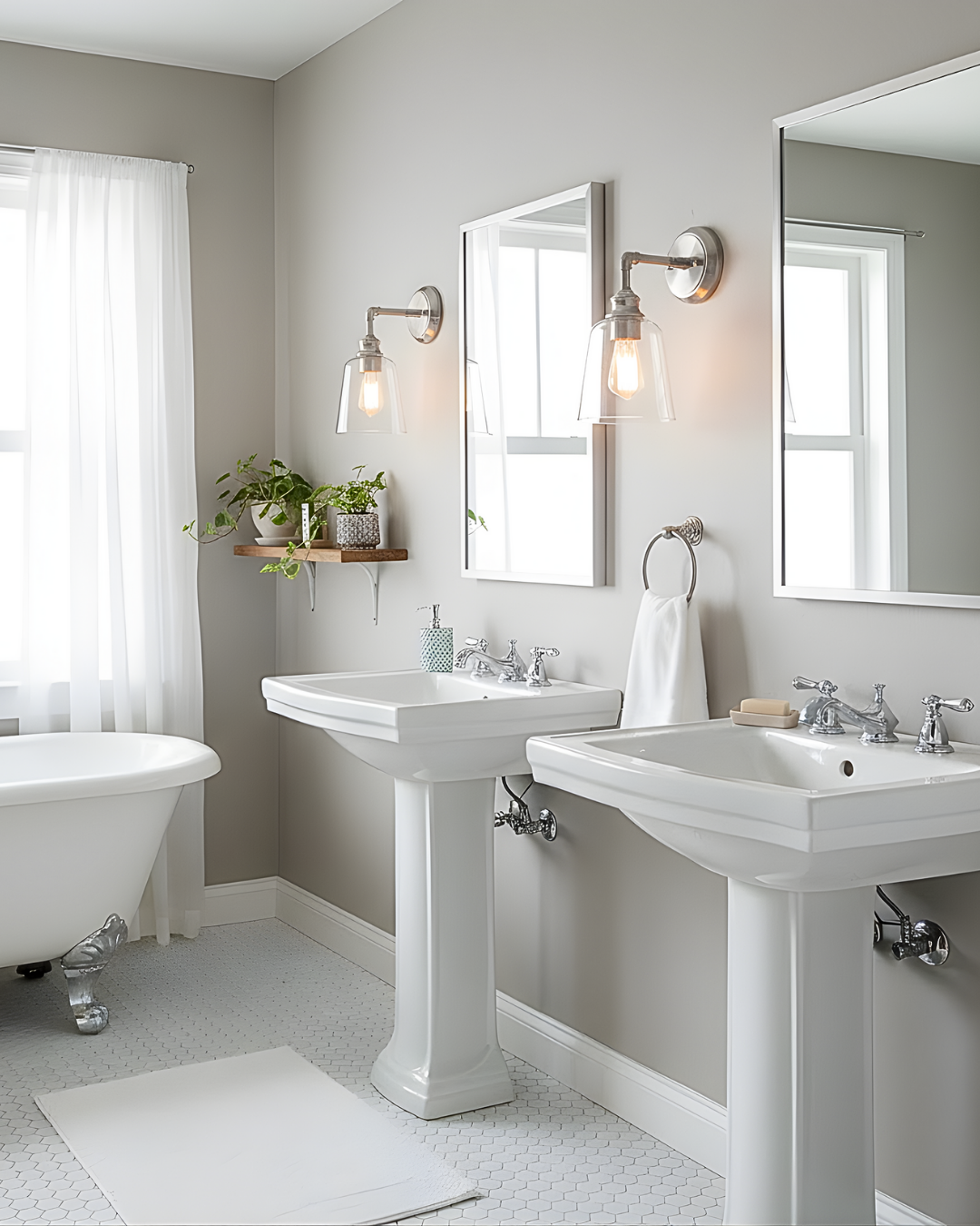 Vivio Milla 1-Light Sconce/Vanity - Brushed Nickel