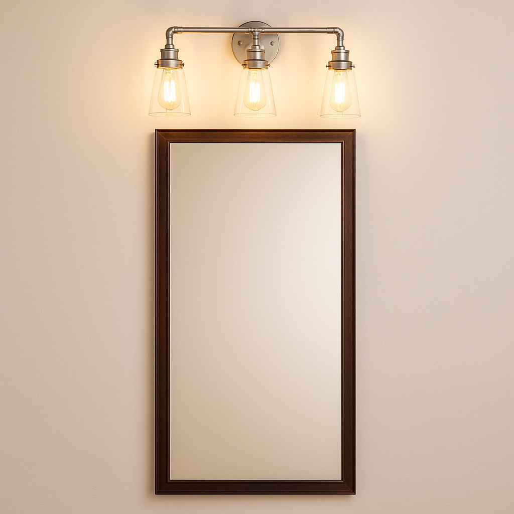 Vivio Milla 3-Light Vanity - Brushed Nickel