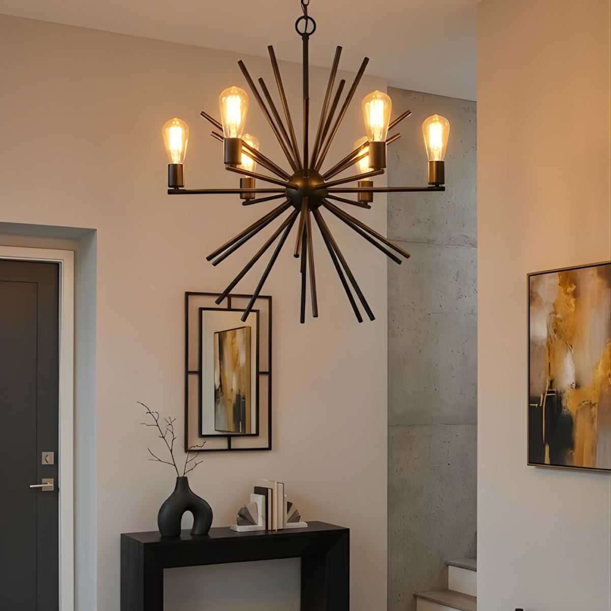 Vivio Zara 6-Light Chandelier - MB