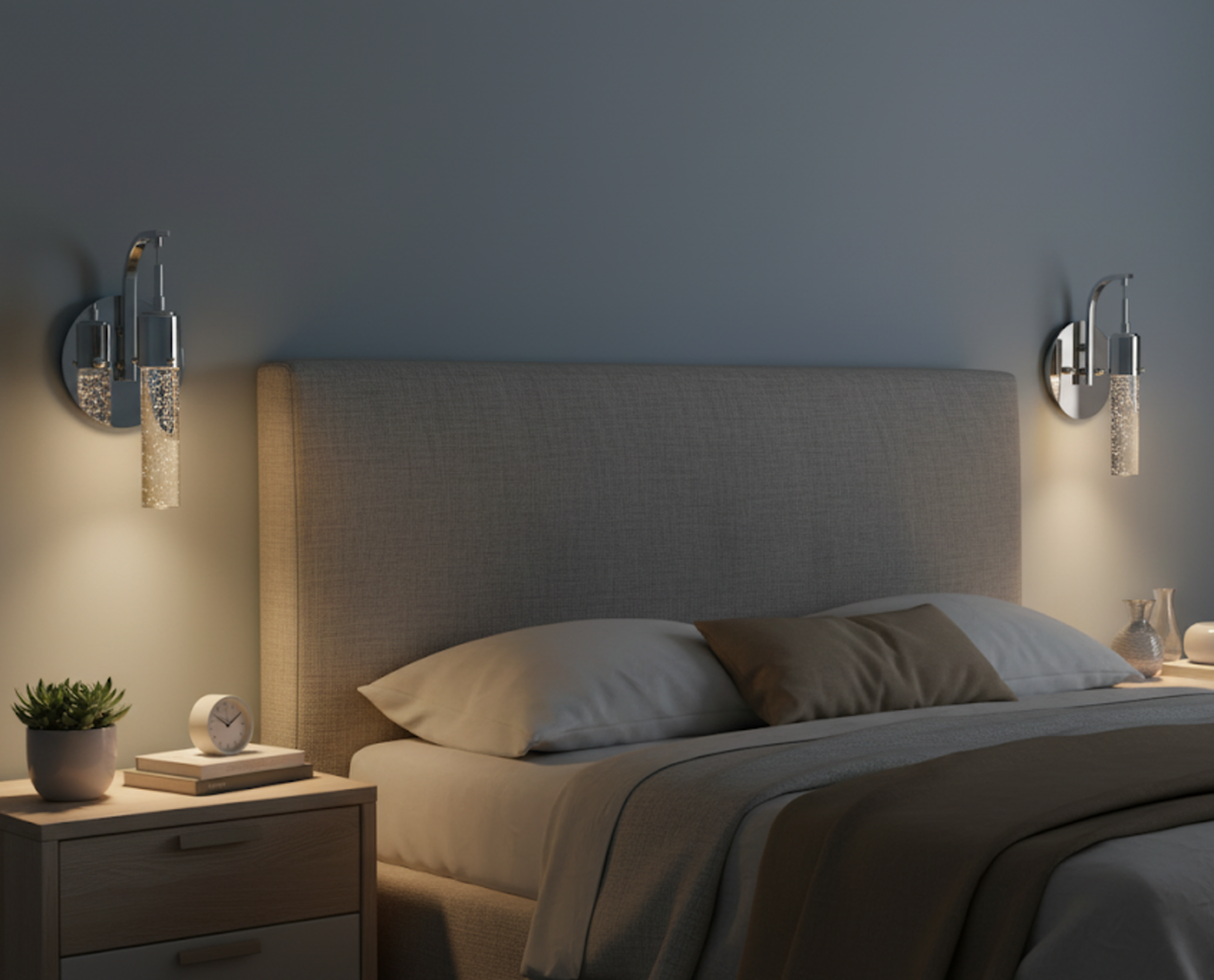 Vivio 13&quot; 8W LED Soffi Wall Sconce - Chrome
