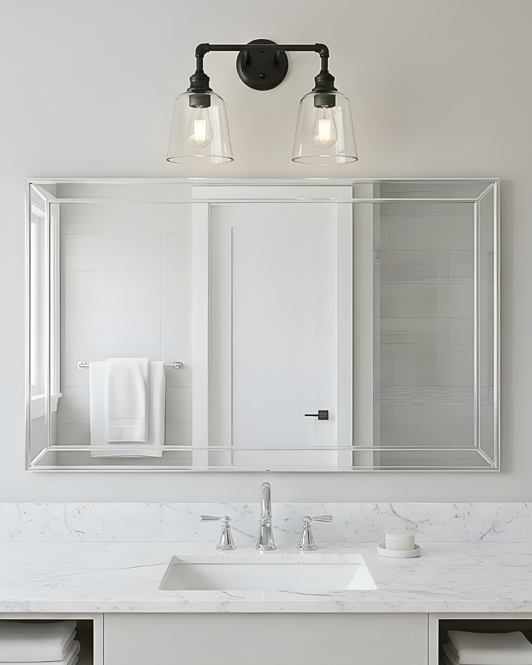 Vivio Milla 2-Bulb Vanity Light - MB