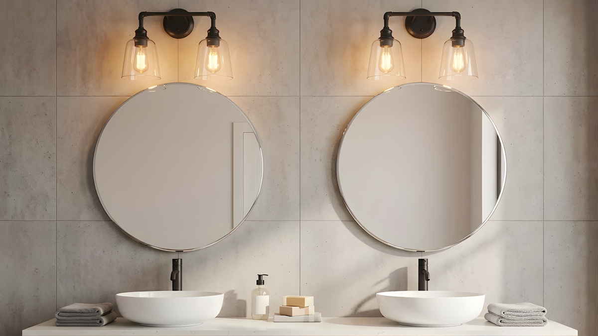 Vivio Milla 2-Bulb Vanity Light - MB