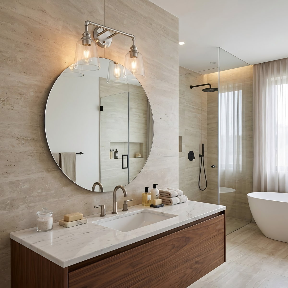 Vivio Milla 2-Bulb Vanity Light - NK