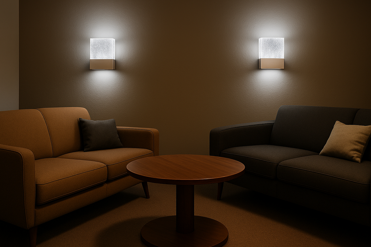 Vivio Calabria LED Rectangle Block Sconce - NK 15W 4000K