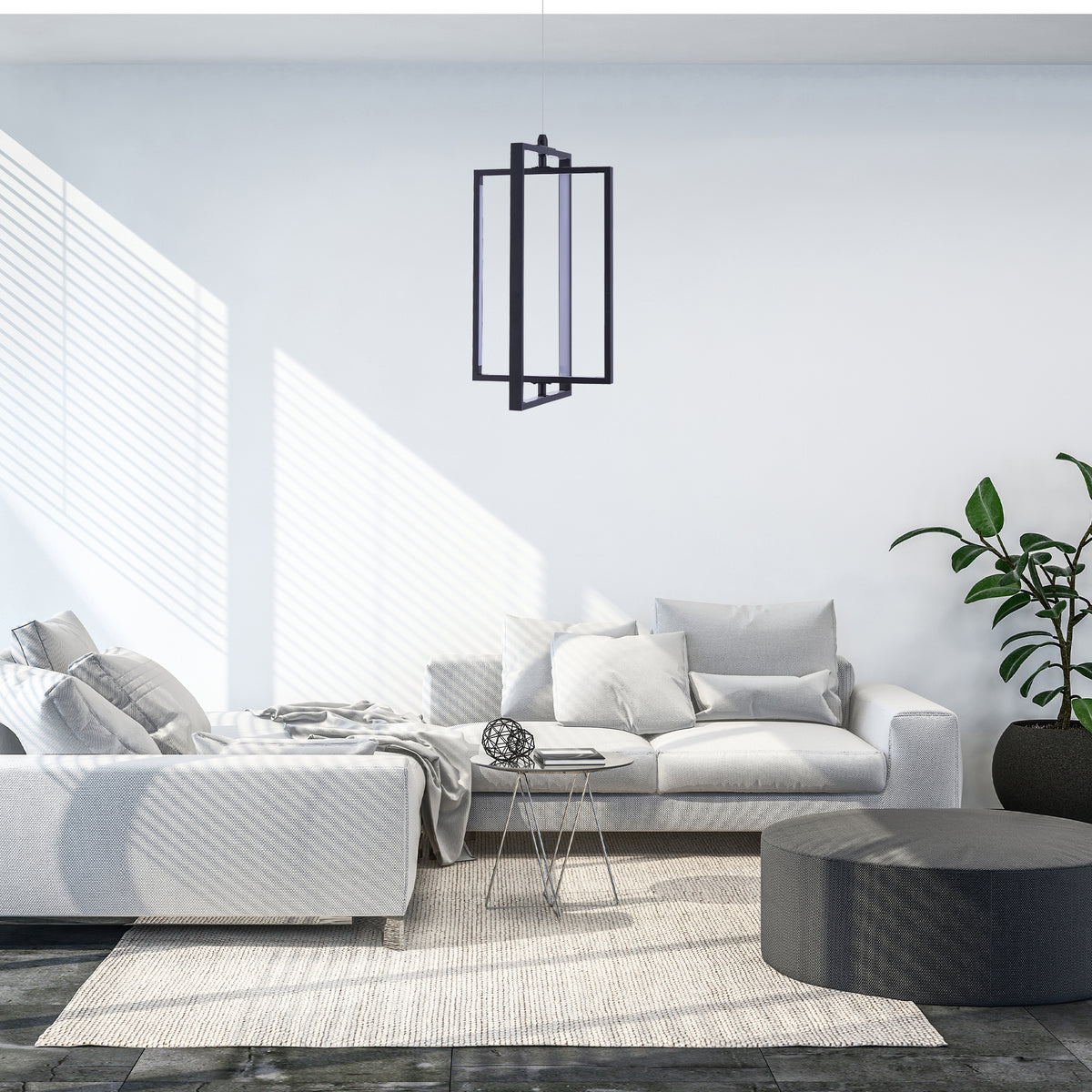 modern pendant light led living room