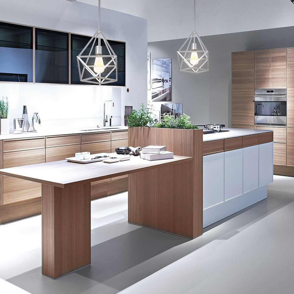 modern pendant lighting for kitchen island