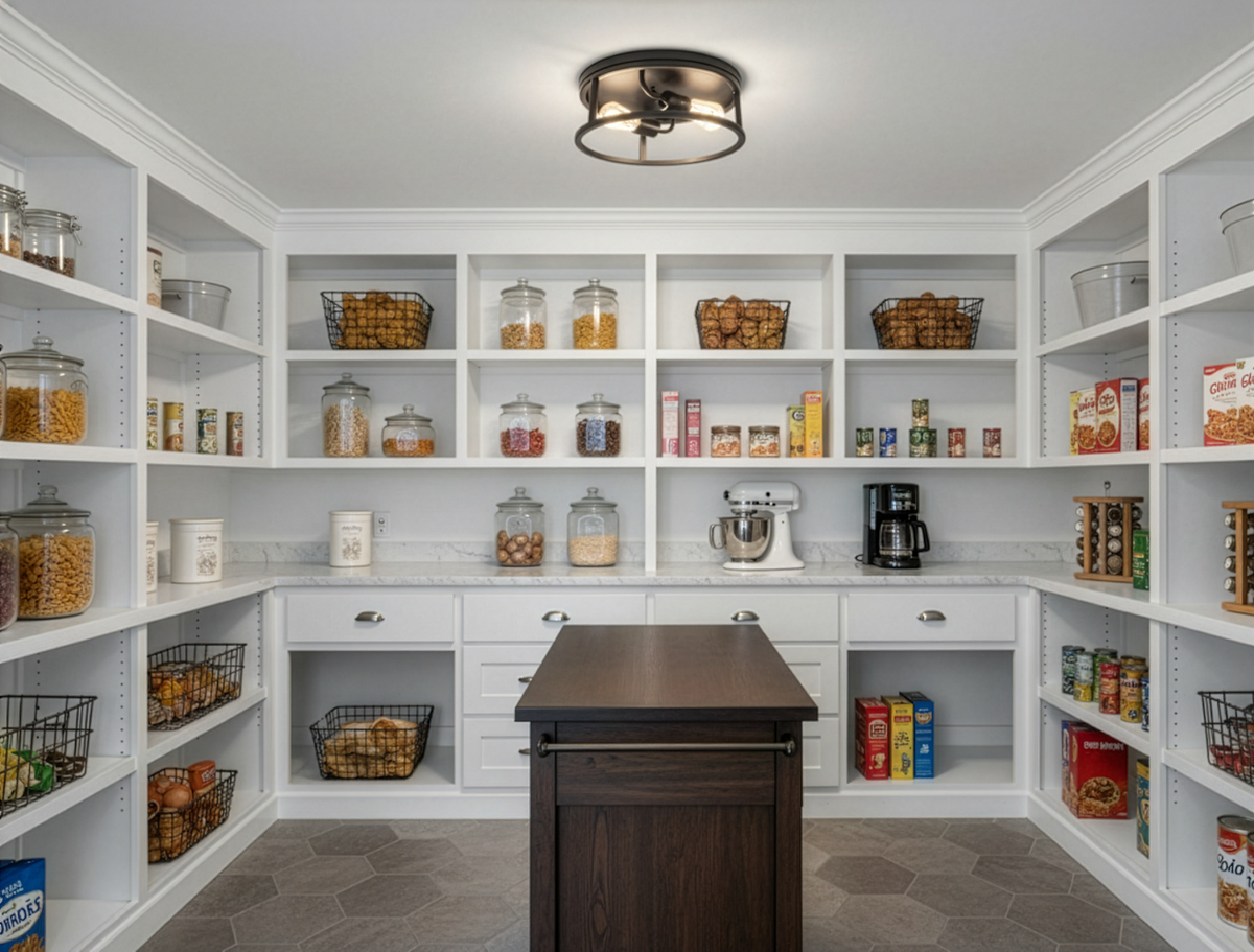 Vivio Edward 2-Light Round Open Ceiling Mount - MB