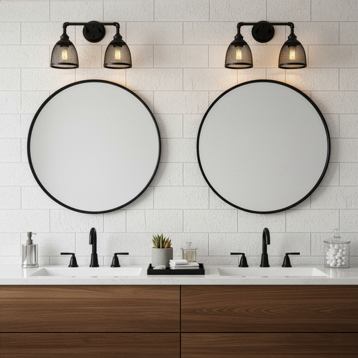 Vivio Amara 2-Light Vanity - MB