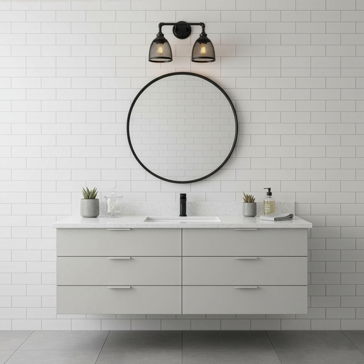 Vivio Amara 2-Light Vanity - MB