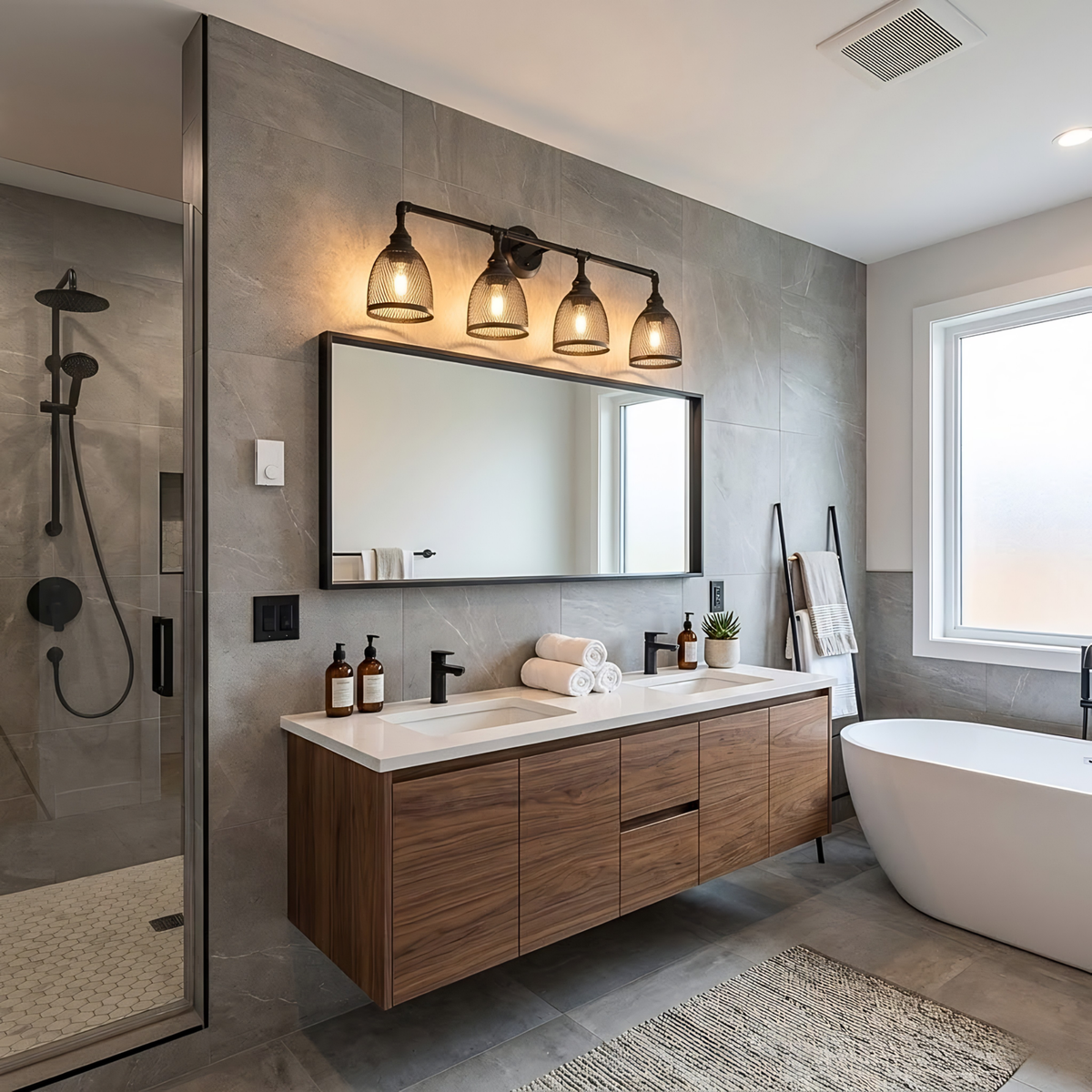 Vivio Amara 4-Light Vanity - MB