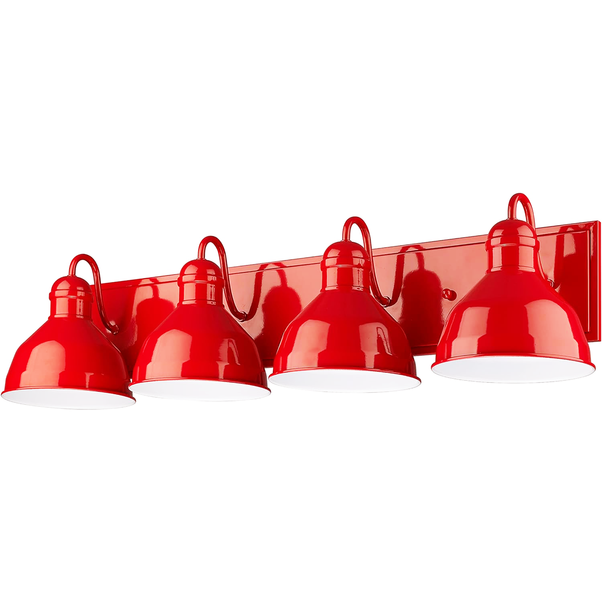 Vivio Gia 4-Light Vanity - Glossy Red
