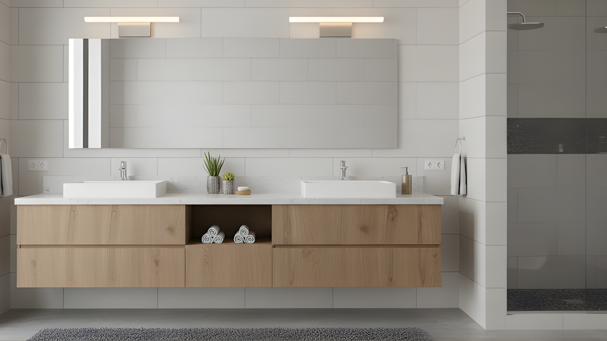 24" LED strip Vanity - NK 20W LED 3K-4K-5K