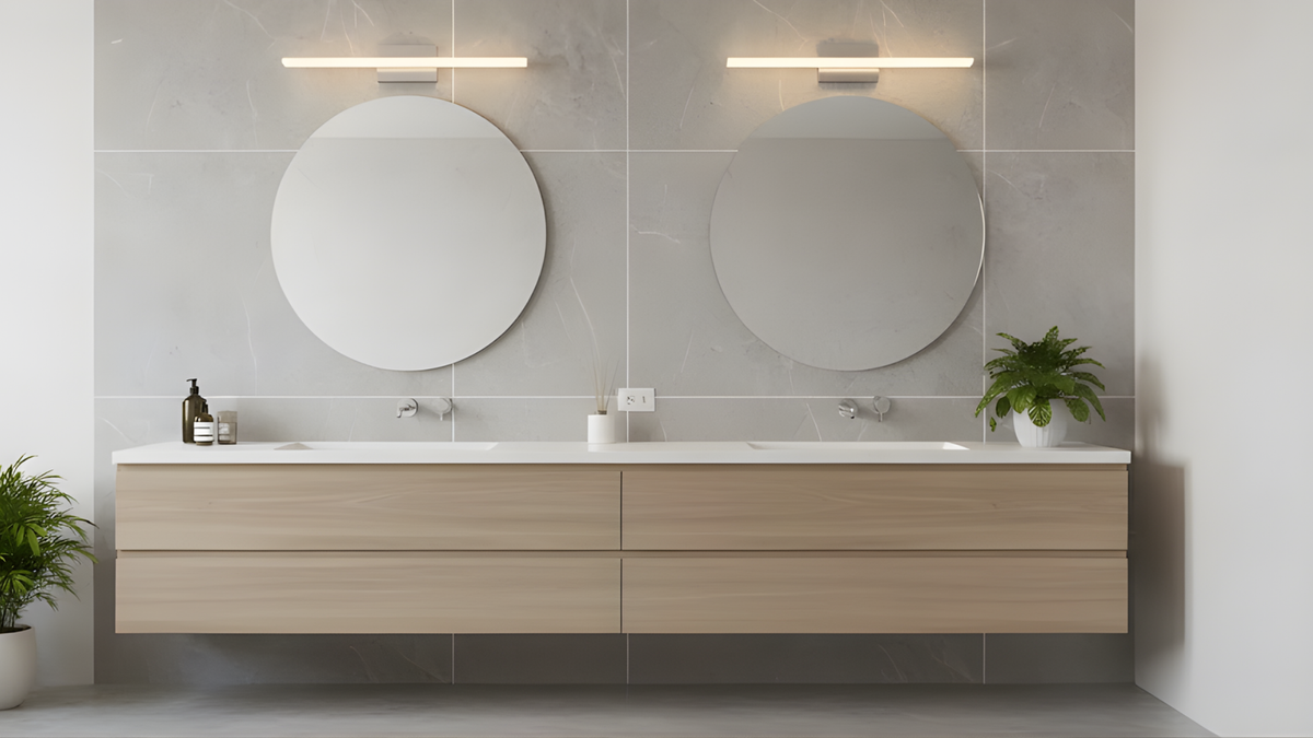 Zenon 32" LED strip Vanity - NK 25W LED 3K-4K-5K