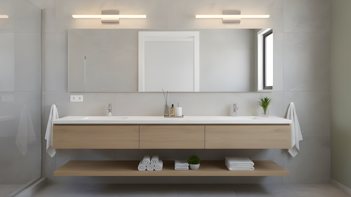 Zenon 32" LED strip Vanity - NK 25W LED 3K-4K-5K