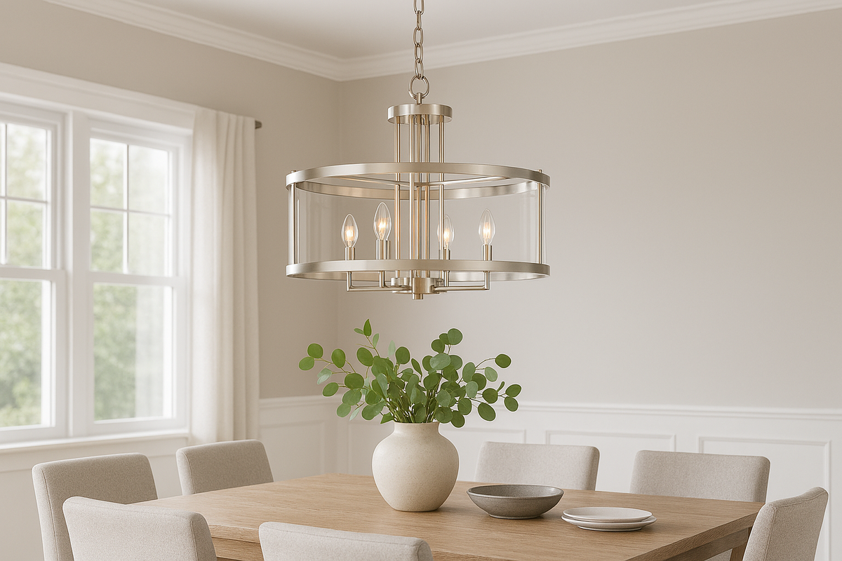 Ravenna 4-Light Semi Flush Mount - NK