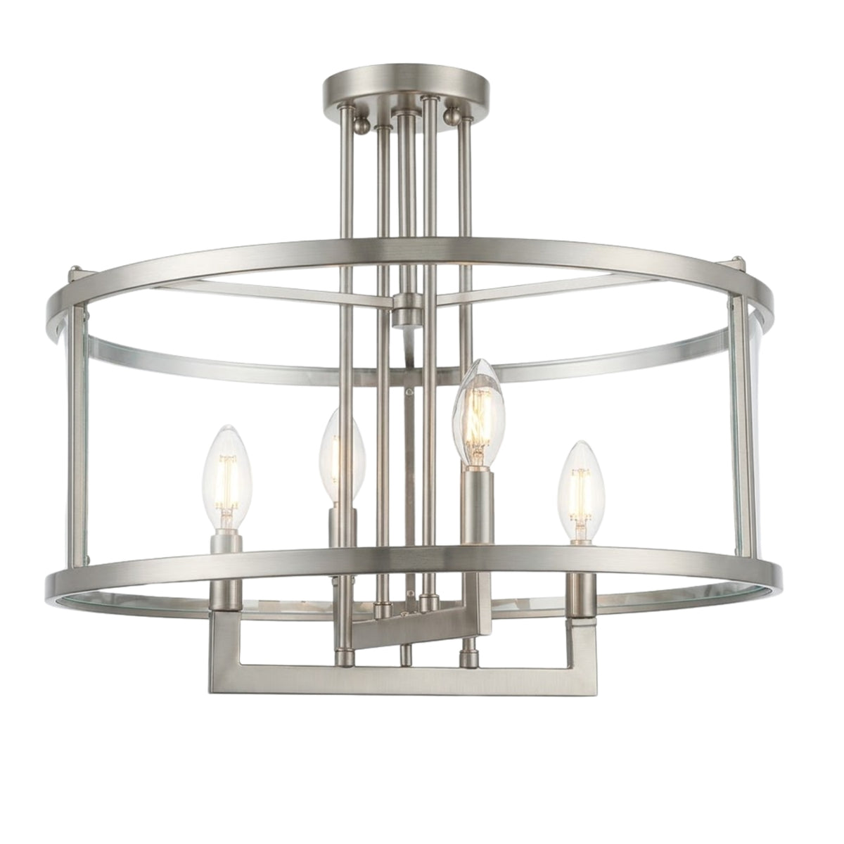 Ravenna 4-Light Semi Flush Mount - NK