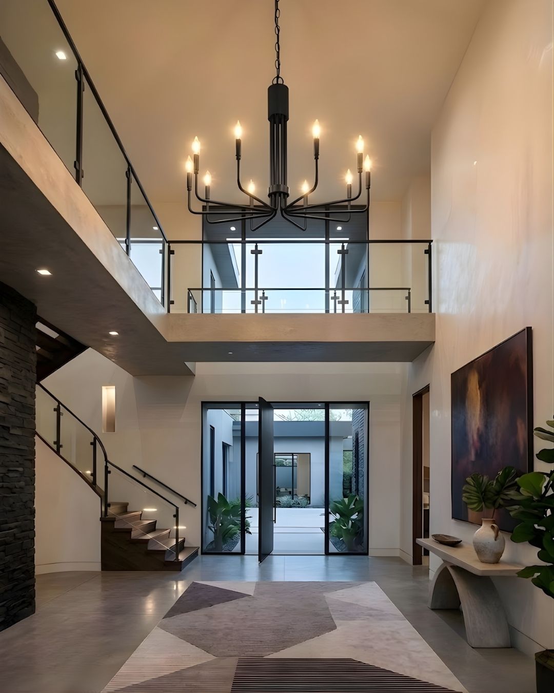 Vivio Alph 10-Light Flat Bottom Chandelier (E12)