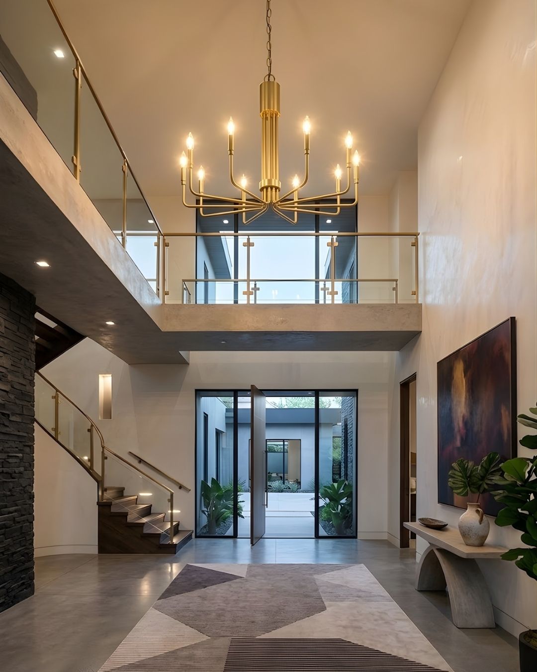 Vivio Alph 10-Light Flat Bottom Chandelier (E12)