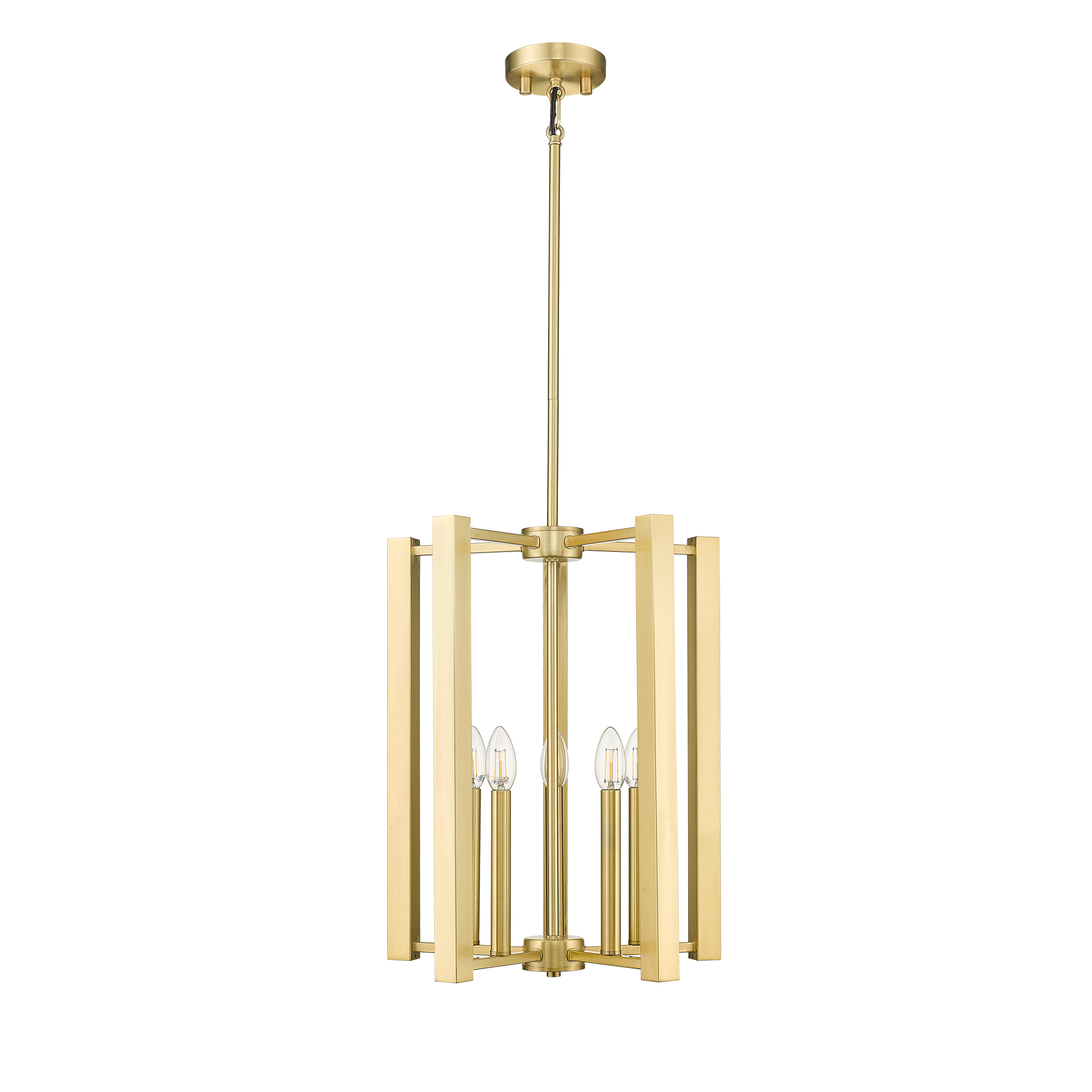 gold pendant light modern candle lights