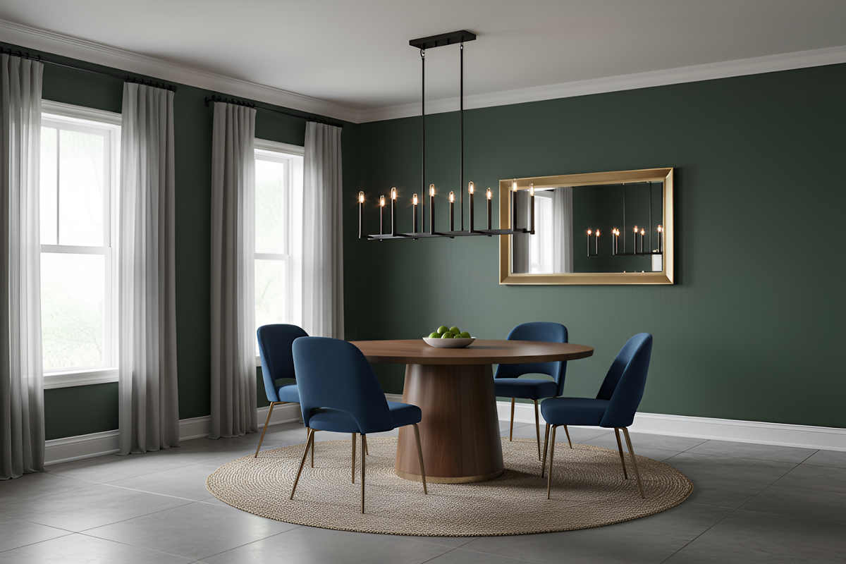 Vivio Kosi 10-Light Candelabra Island Pendant - MB