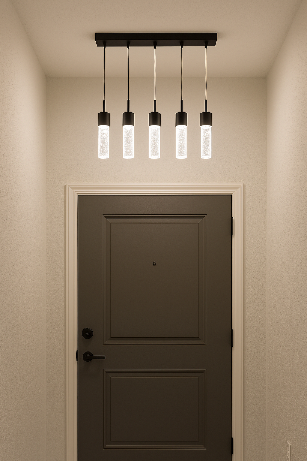 Vivio Soffi 5-Light Linear Pendant - MB