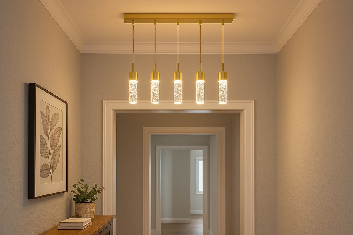 Vivio Soffi 5-Light Linear Pendant - MG