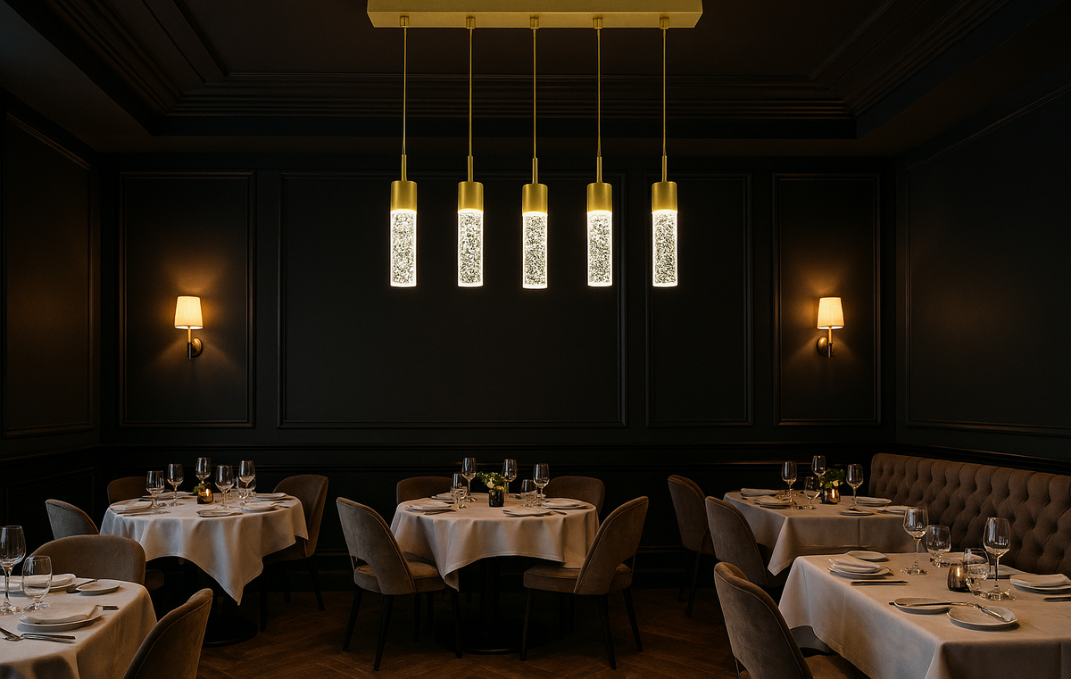 Vivio Soffi 5-Light Linear Pendant - MG