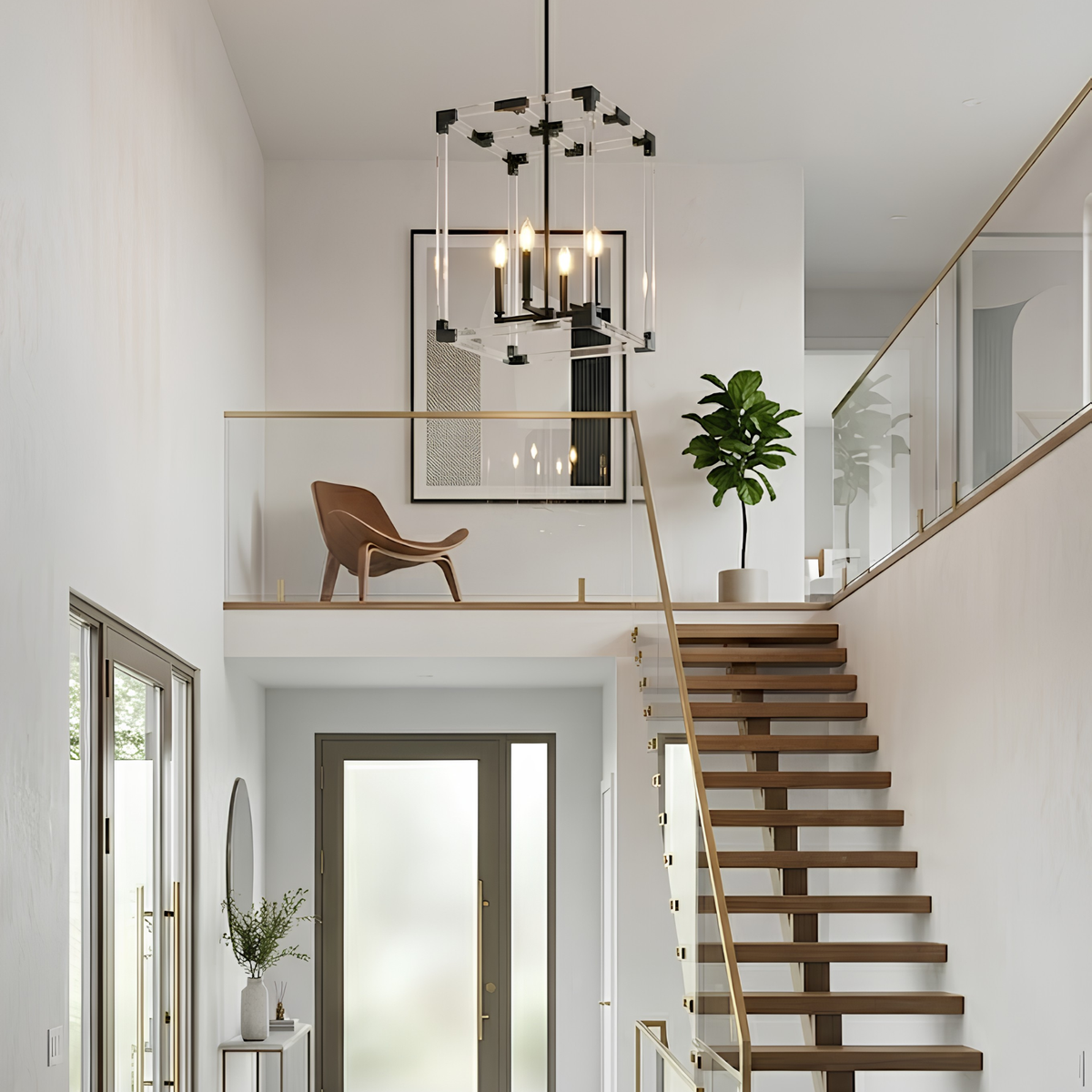 Vivio Neva 4-Light Acrylic Pendant - MB