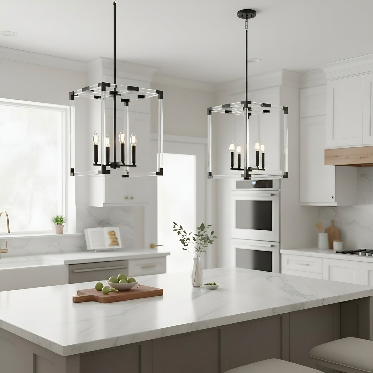 Vivio Neva 4-Light Acrylic Pendant - MB